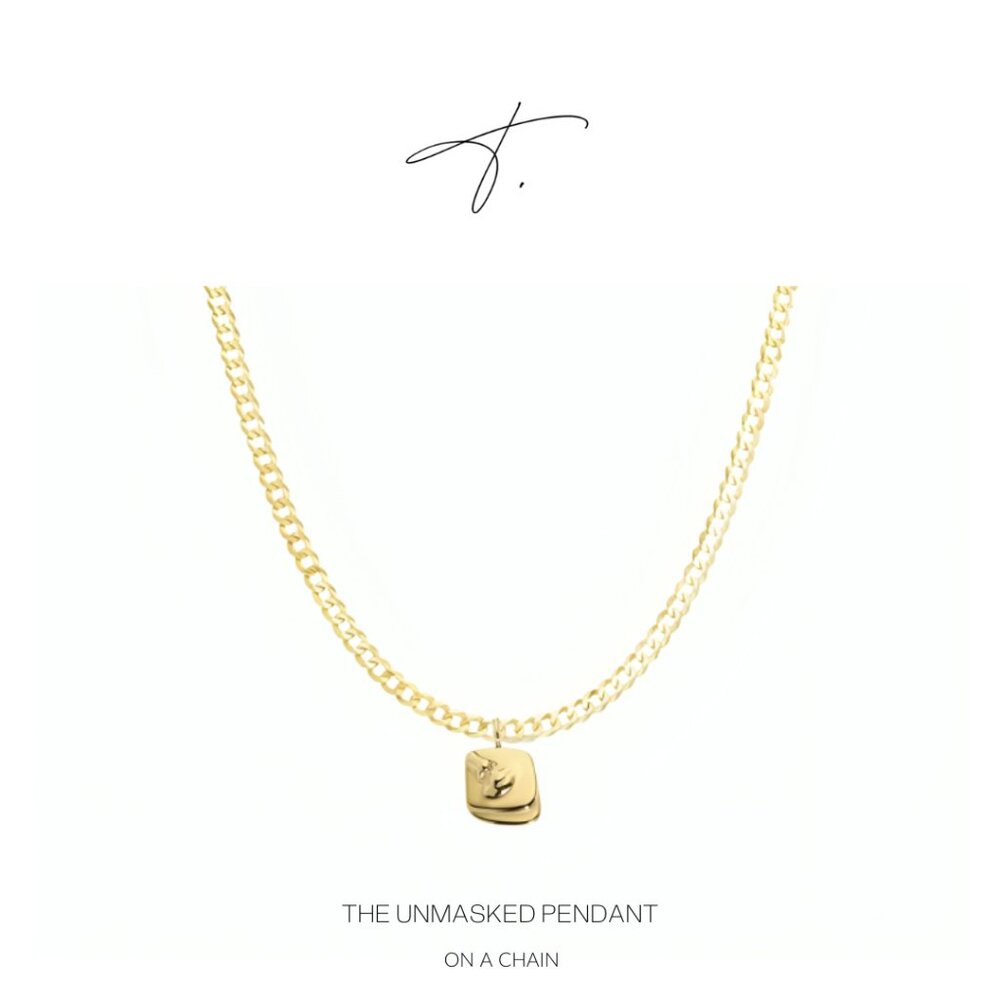 The Unmasked Pendant on a Chain